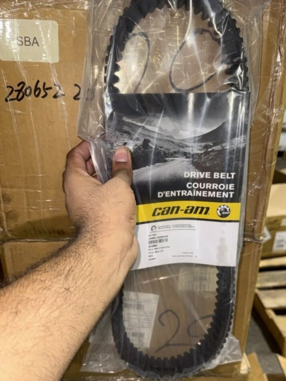 OEM Can-Am BRP Belt 422280652 for Maverick X3 Turbo RR 200HP High .